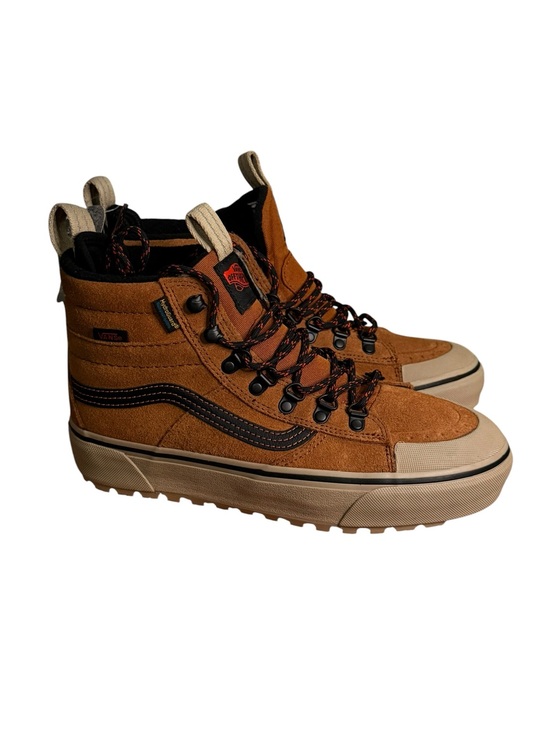 Vans Shoes - Vans Men's Brown Suede High-Top Skate Sneakers with Black Stripe
Sk8-Hi Dr Mte-2